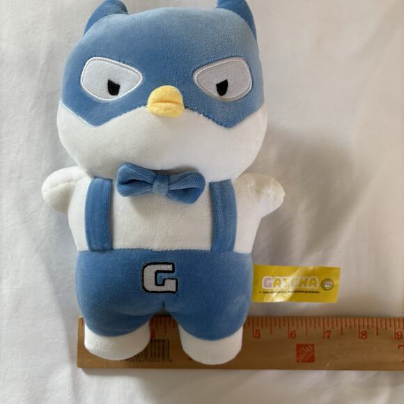 Plush Toaster Removable Happy Sad Toast & Masked Owl Gatcha Clawcade Edition 9” - Picture 11 of 15